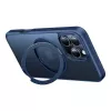 Custodia protettiva Torras Ostand Pro per iPhone 16 Pro, blu, design sottile