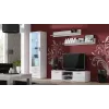 Cama supporto TV SOHO 140 bianco/bianco lucido