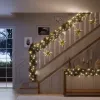 Catena luminosa smart per festività NANOLEAF 1D STARTER KIT 250 LED 20 m IP44 (NF084K02-20XLS)