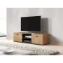 Mobile TV Cama Meble SOHO 140, rovere Lefkas/nero, 1400×430×370 mm