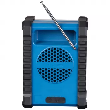Denver WRB-60 trasmettitore FM Bluetooth blu, grigio