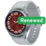 Samsung Renewed Galaxy Watch 6 Classic BT 43mm Smartwatch, argento, Grade A