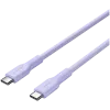 CANYON cavo OnWire 60CL C-C 60W COLOR intrecciato 1m viola