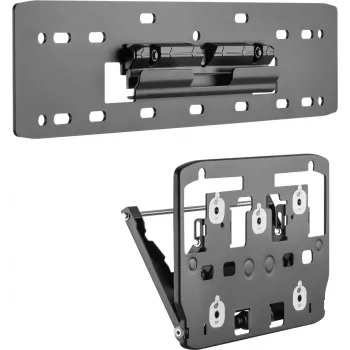 Supporto a parete per TV ShiverPeaks 89721 per TV al plasma/LCD/LED — supporto universale, massima connettività
