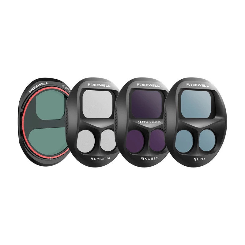 Set di filtri Freewell per DJI Mavic 4 Pro – 4 pezzi (FW-M4P-EDY)