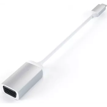 Adattatore Satechi Type-C a VGA, argento, ST-TCVGAS