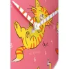 NeXtime orologio 8810 Tickle My Tummy, Ø30 cm, da parete, rosa/multicolore