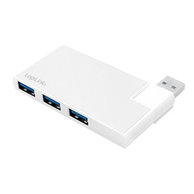 Hub USB 3.0 4 porte, argento
