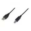 Digitus ASSMANN - cavo USB - USB Type-A, 4 poli (M) - USB Type-B, 4 poli (M) - 1 m (USB / Hi-Speed USB) - nero (AK-300105-010-S)