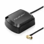 Antenna GPS/GLONASS esterna QOLTEC 28 dBi 50 W con connettore maschio SMA ad angolo retto