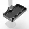 Mensola ONKRON A35, plastica ABS nera, 190×105 mm, 160 g