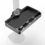 Mensola ONKRON A35, plastica ABS nera, 190×105 mm, 160 g
