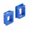 Kit di montaggio DELOCK 86764 — accessori di montaggio in plastica blu