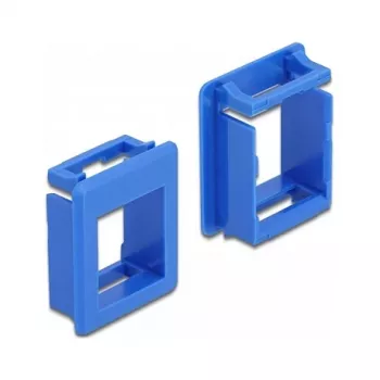 Kit di montaggio DELOCK 86764 — accessori di montaggio in plastica blu