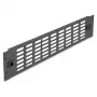 Pannello cieco ventilato DeLOCK 19 pollici 2U nero metallo senza attrezzi