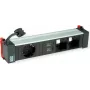 Power Frame Bachmann 916.0572 Medium modulo di alimentazione 1x CEE7/7 2x CM 1x USB