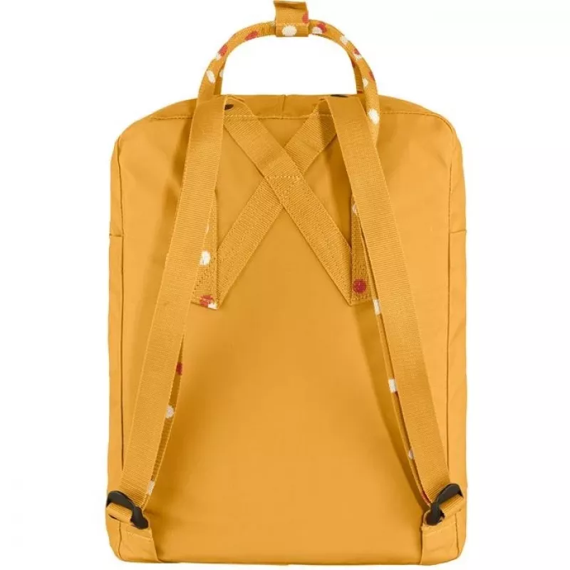 Zaino Fjällräven Kanken Ochre vinylon unisex 270x130x380mm