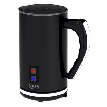 Montapanna e scaldalatte automatico Adler AD 4478 — contenitore in acciaio inox, capacità 240 ml, 500 W, caldo e freddo