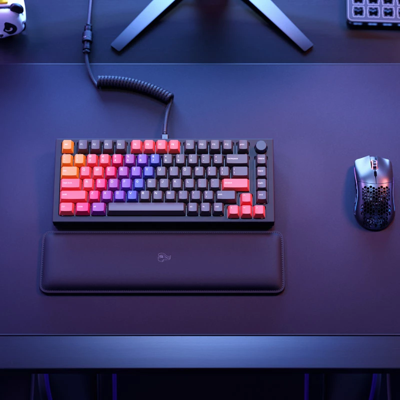 Glorious GPBT Keycaps - 114 tasti PBT, ANSI, layout US - Celestial Fire (GLO-KC-GPBT-CF)