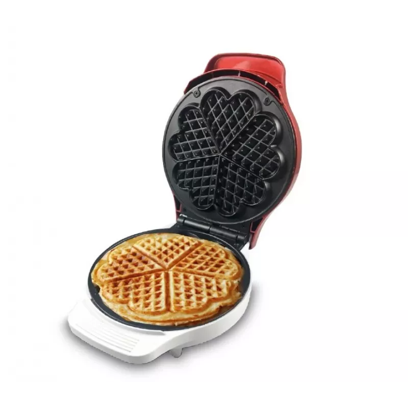 Beper BT.603Y Party Line piastra per waffle, piastra antiaderente da 18 cm