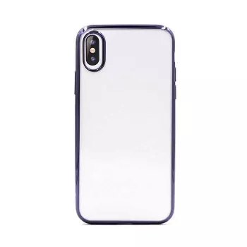 Custodia protettiva morbida Devia in TPU per iPhone XS Max — nero