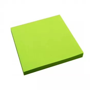 Note adesive Forpus, neon, 75x75 mm, verde (1x80)