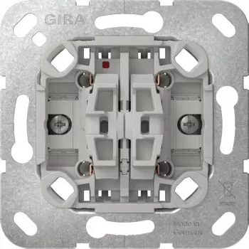 gira Inserto pulsante a bilanciere 315800 — inserto interruttore modulare per comandi a pulsante