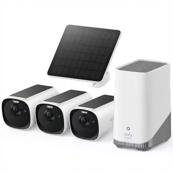 EUFY EufyCam E40 - Telecamera di sorveglianza di rete - resistente agli agenti atmosferici / alla polvere / ai raggi UV / all'acqua - colore (giorno/notte)