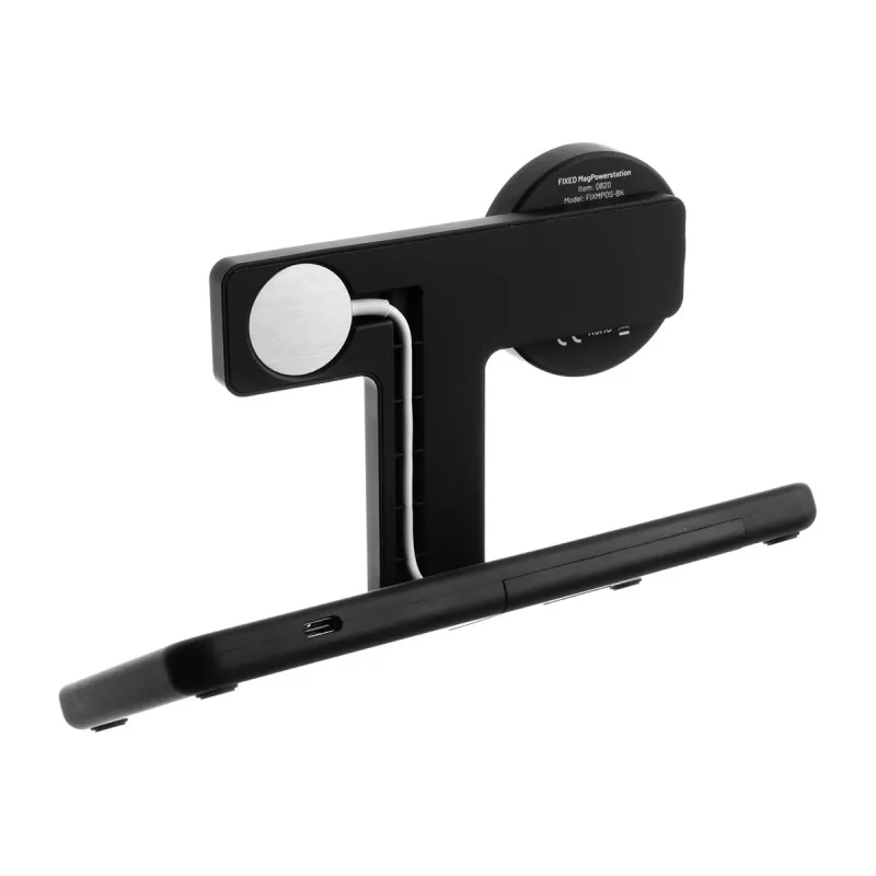 Fixed | MagPowerstation stazione di ricarica wireless 3-in-1 con supporto MagSafe | FIXMPOS-BK | nero