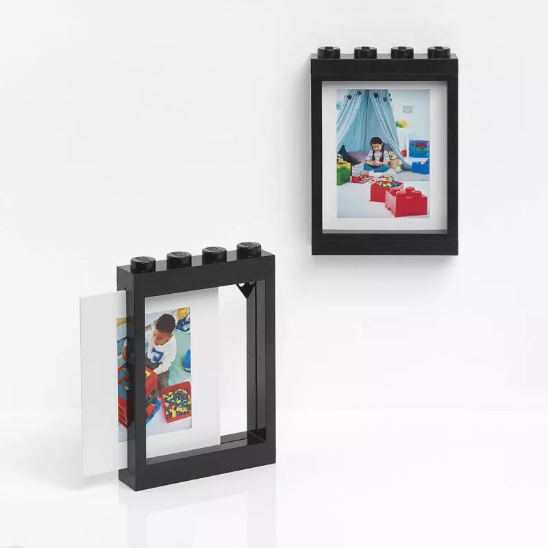 Cornice Room Copenhagen LEGO cornice nero – compatibile con esposizione minifigure LEGO