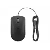 Mouse ottico con filo Lenovo GY51D20875 USB Type-C, ambidestro, 2400 DPI, 4 tasti, nero