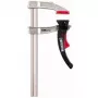 Morsetto a vite BESSEY KliKlamp KLI16 16 cm acciaio inox nero rosso