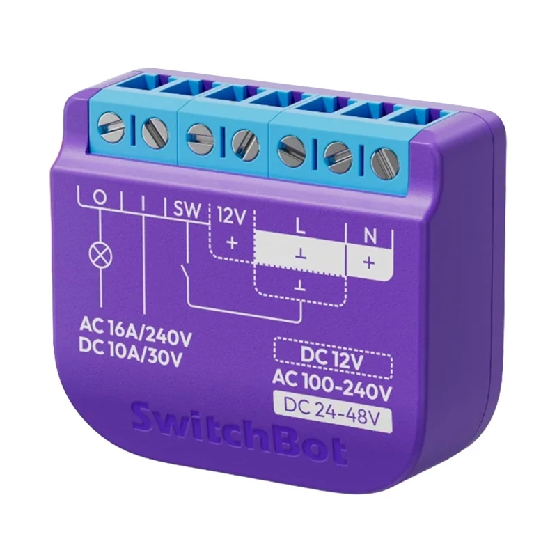 Controllo porta garage SwitchBot W5502330 — accessorio per l'automazione della smart home per il controllo remoto e l'integrazione