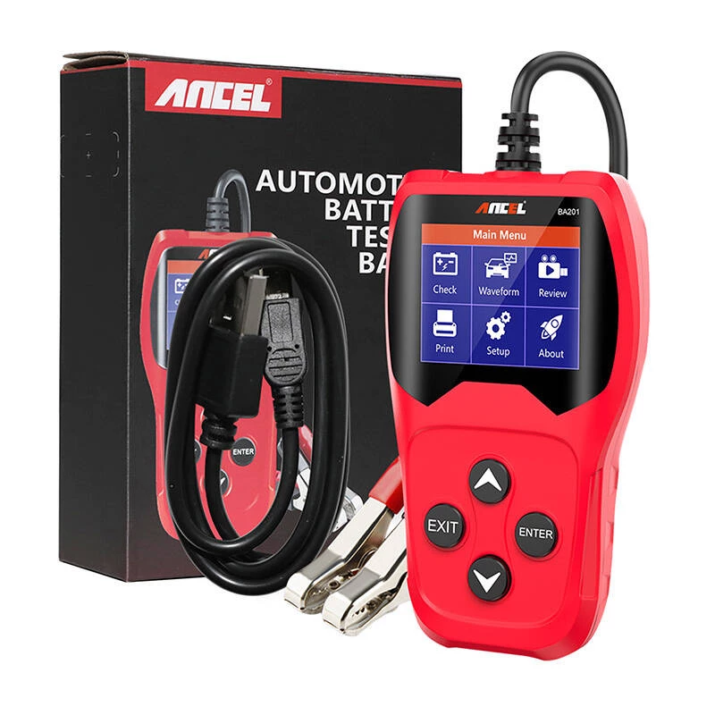 Tester batteria Ancel BA201 8-16V DC
