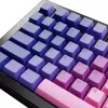 Set di keycaps GLORIOUS GPBT Gradient Nebula layout ANSI PBT Dye-Sub