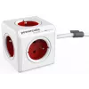 Allocacoc 2304/FREXPC ciabatta 3 m 5 prese AC per interni rosso, bianco
