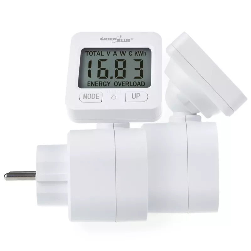 Wattmetro contatore di energia GB615E GreenBlue