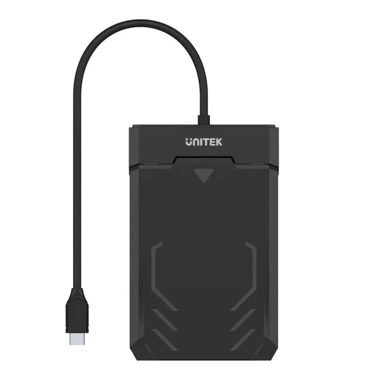Unitek Y-3036A - DiskGuard Raiden 2.5 case per HDD/SSD USB-C a SATA III 2,5 pollici