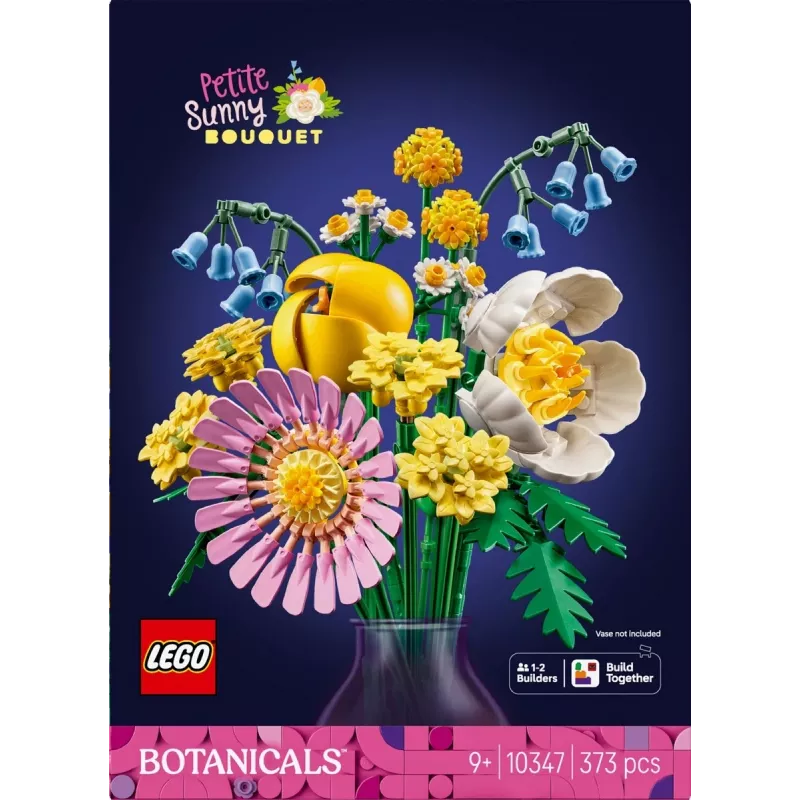 LEGO ICONS 10347 La Botanical Collection - Piccolo bouquet di fiori di sole