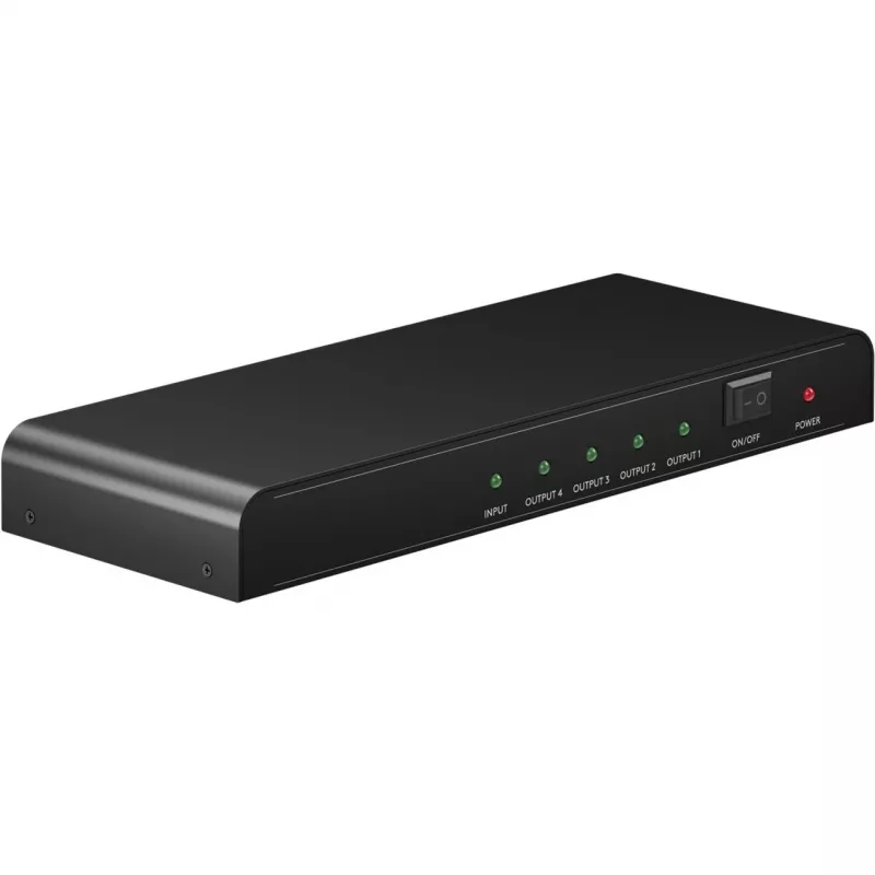 Goobay Splitter HDMI™ 1 a 4 (4K @ 30 Hz) (58482)