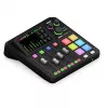 Controller da studio RØDE Caster Duo nero — 2 combo XLR/TRS, 2 uscite line TRS, 48 kHz, 24 bit, touchscreen, Wi-Fi, Bluetooth