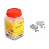 Connettore modulare RJ45 DeLOCK Cat.6 50 pz. con guaine antitorsione