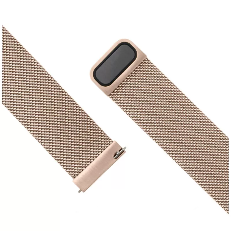 Cinturino per orologio FIXED Mesh Strap Fixed 18mm acciaio inox cambio rapido oro