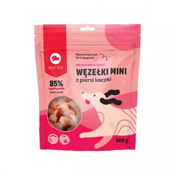 MACED Nodi mini di petto d'anatra - premietti per cani - 500 g
