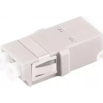 ShiverPeaks S/CONN 07-60034 accoppiatore in fibra ottica LC-LC Duplex con shutter, beige