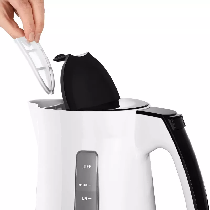 Bollitore elettrico Melitta Enjoy Aqua 1,7 L 2400 W nero bianco