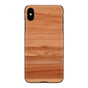 Custodia per smartphone man and wood per iPhone XS Max — Cappuccino nero custodia protettiva
