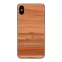 Custodia per smartphone man and wood per iPhone XS Max — Cappuccino nero custodia protettiva