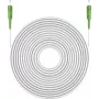 Goobay 59594 cavo in fibra ottica 1 m SC/APC FTTH OS2 bianco (59594)