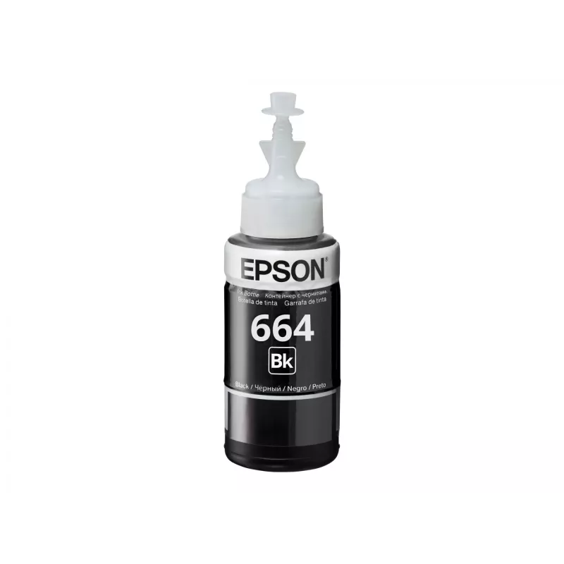 Flacone d'inchiostro Epson T6641 70ml nero
